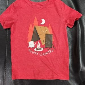 Cat & Jack camping t shirt boys